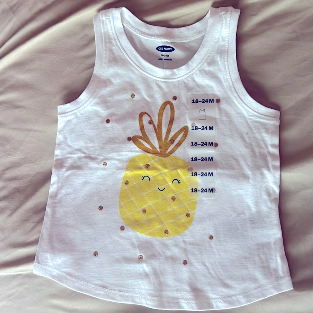 NWT Old Navy Little Girl’s Tank Top 💛